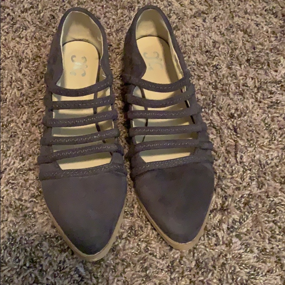 Gray size 8.5 flats